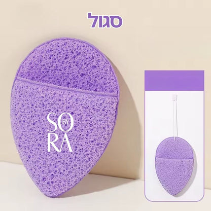 Sora Glow Pad - ספוגית ניקוי פנים