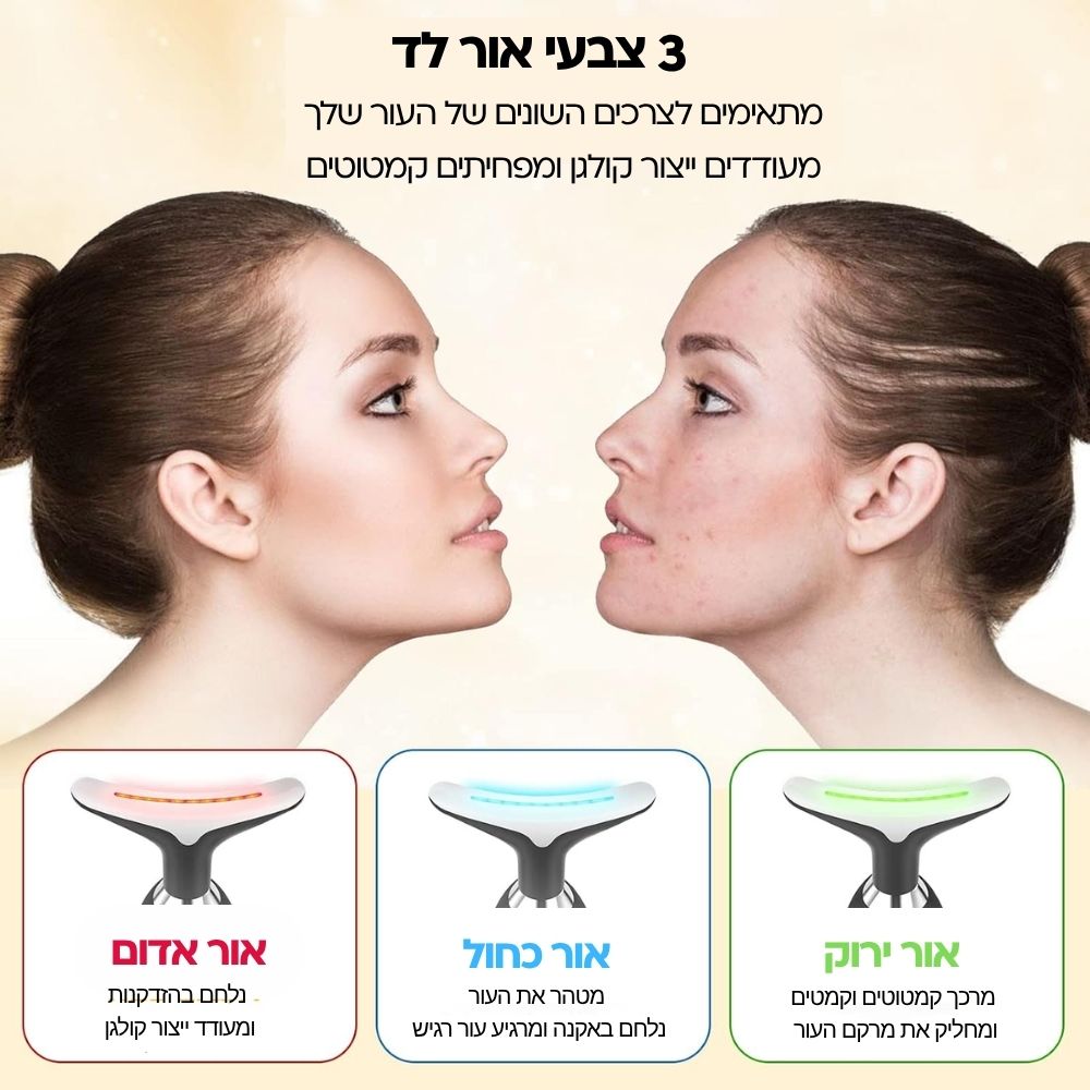 Sora Skin – מכשיר אנטי-אייג'ינג להרמה, מיצוק וחידוש העור